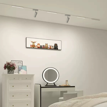 20 type high color rendering commercial household surface mounted LED magnetic guide rail spotlight